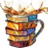 Taza de libro