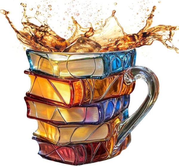 Taza de libro